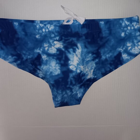 MEN'S TIE-DYE PRINT SWIM BRIEFS/TRUNKS - Picture 2 of 10